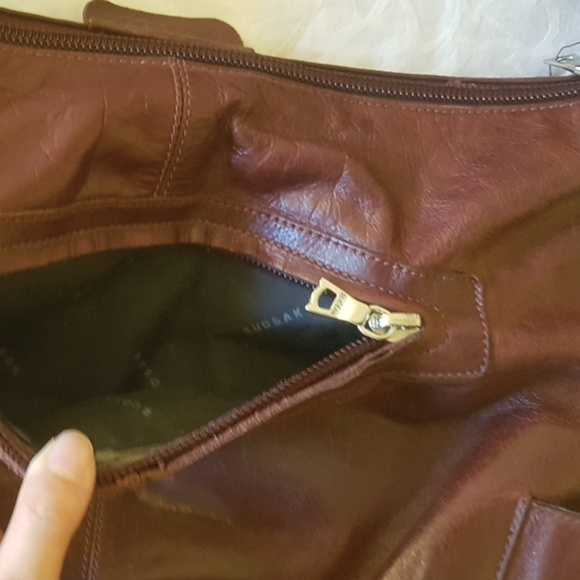 Rudsak Ox Blood Burgundy Leather Purse - Picture 3 of 7